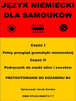 cover image of Język niemiecki dla samouków